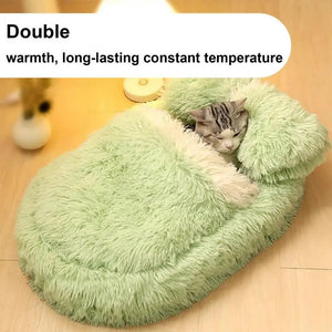 The Ultimate Comfort: Fluffy Pet Beds Anti-Slip Puppy Nest