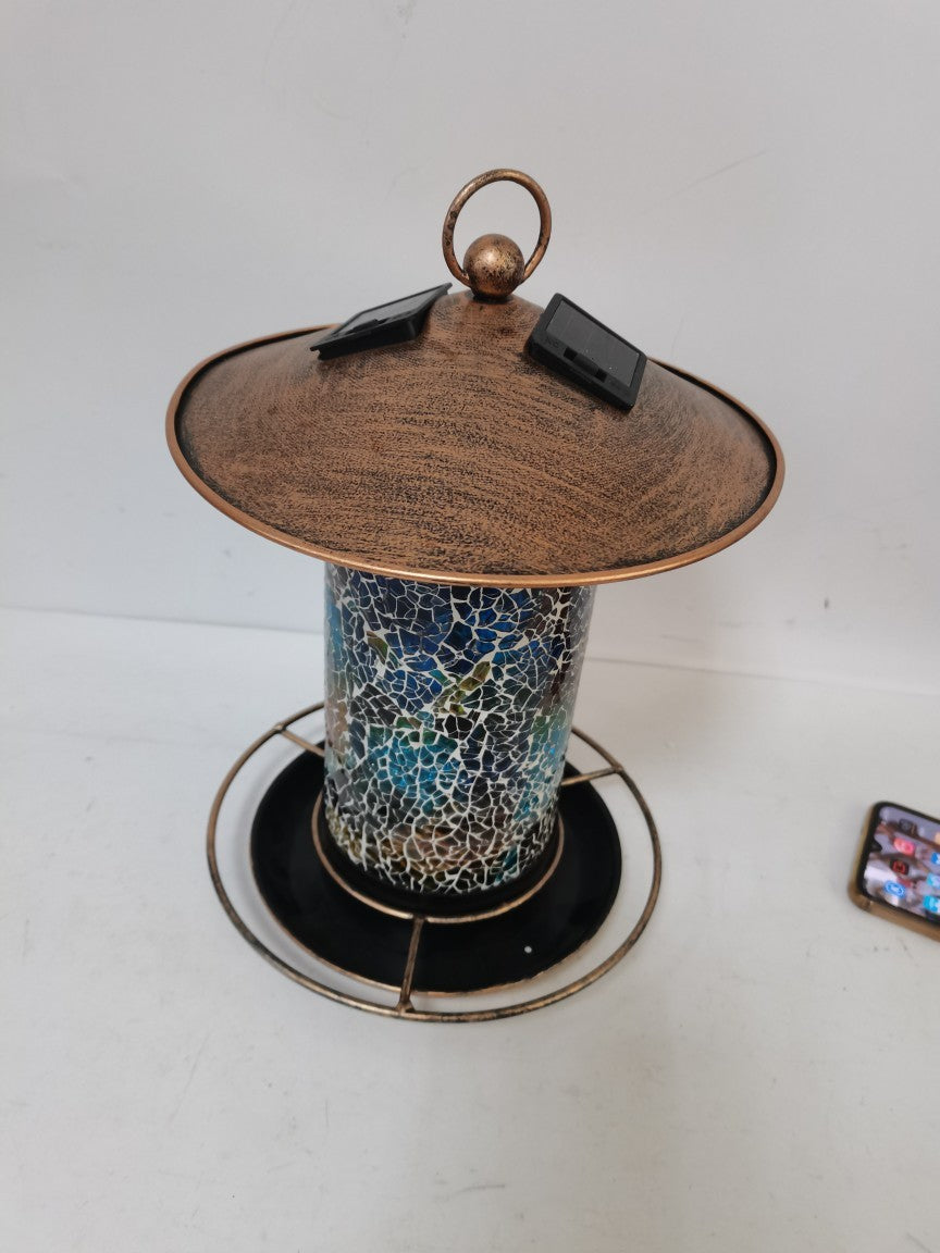 Solar Birds Feeder Outdoor Hanging Birds