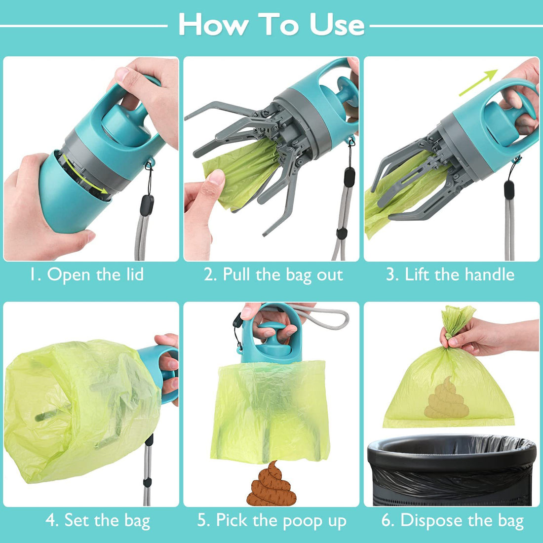 Sanitary Dog Poop Scooper