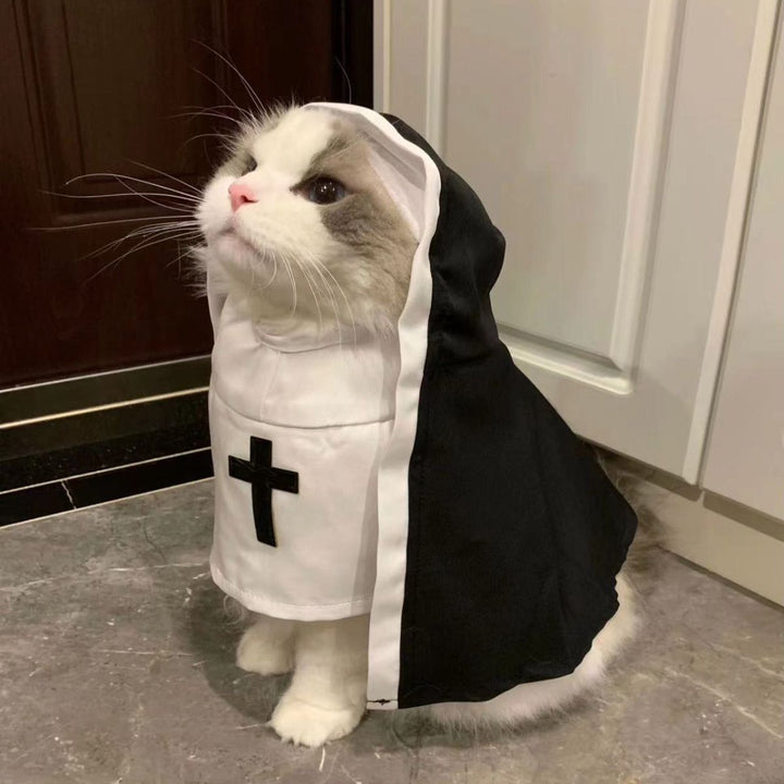 Nun Costume For Dogs & Cats