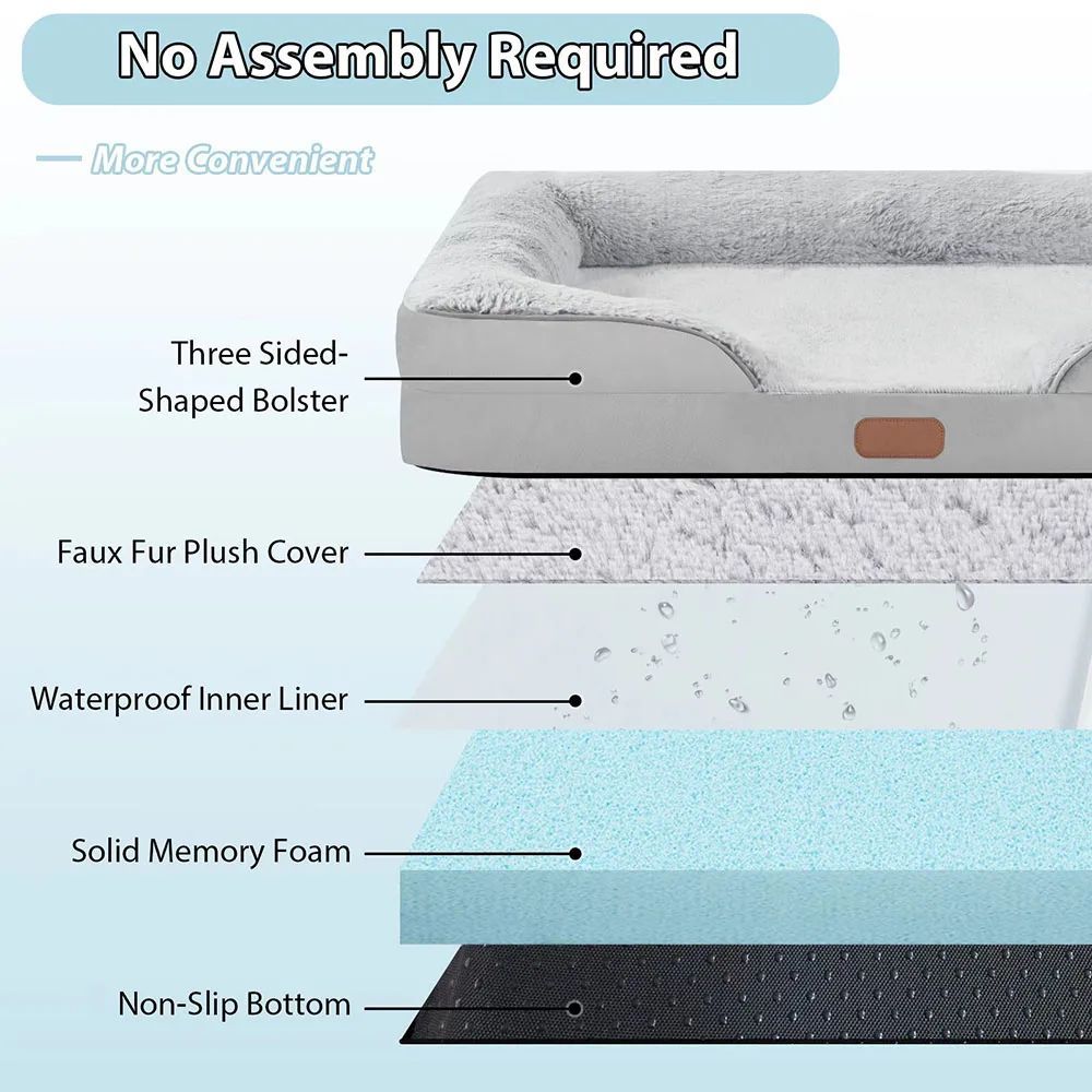 Orthopedic Memory Foam Bed