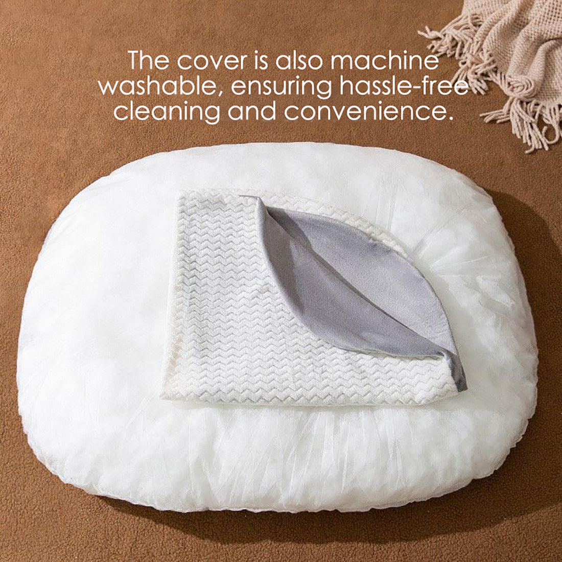 Plush Pillow Bed