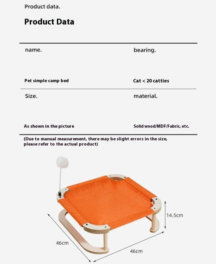 Creative And Minimalist Cat Hammock