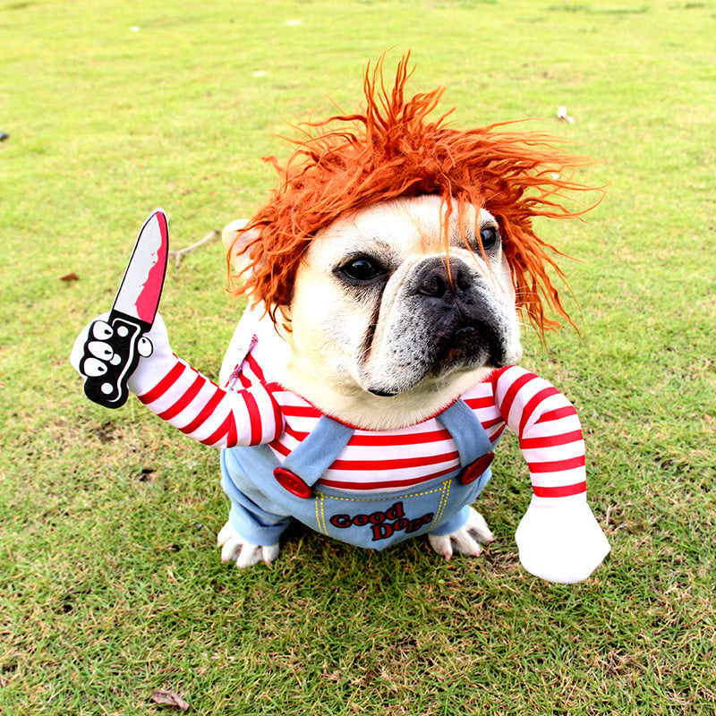 Halloween Pet Costume Good Dogs & Horeman