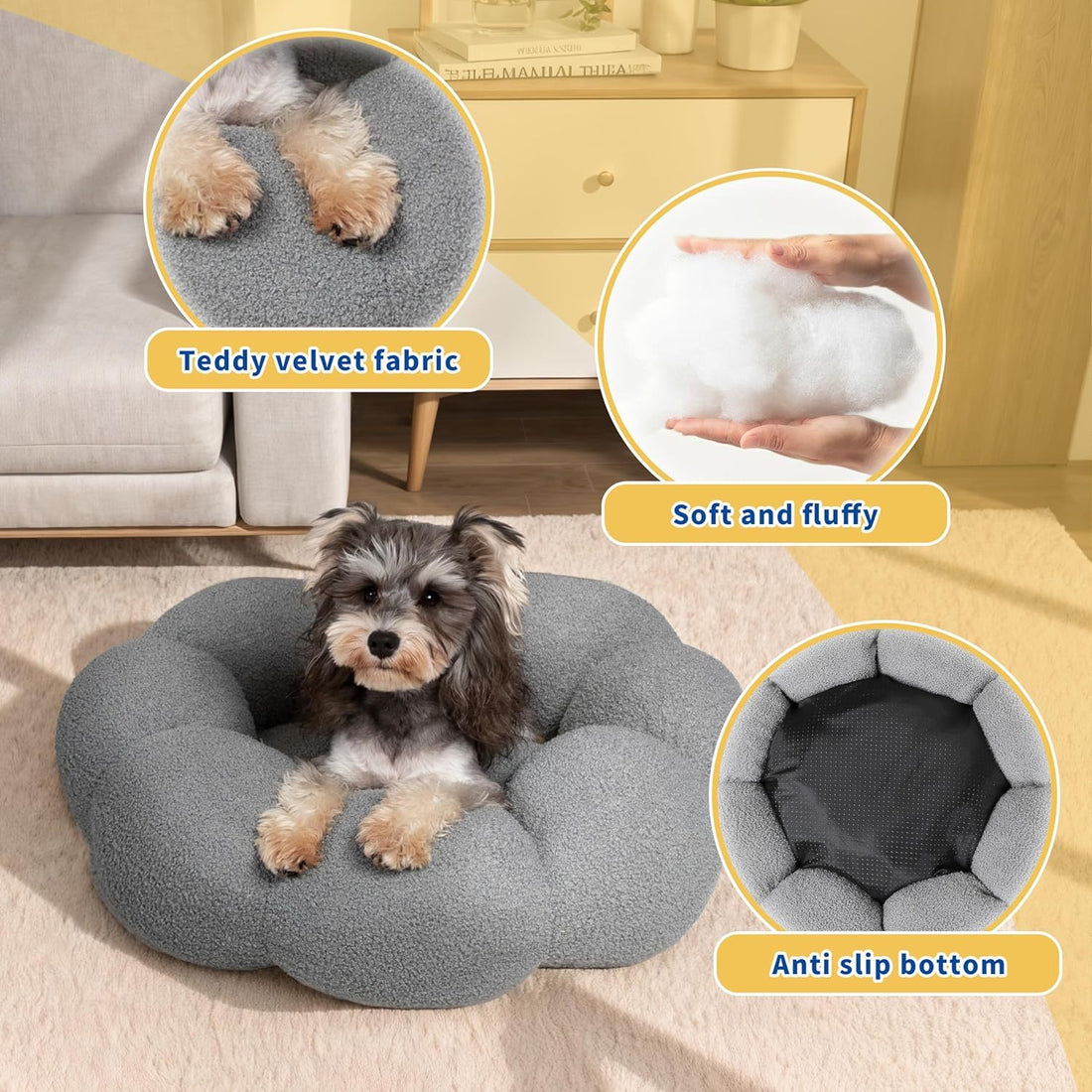 Fluffy Donut Bed