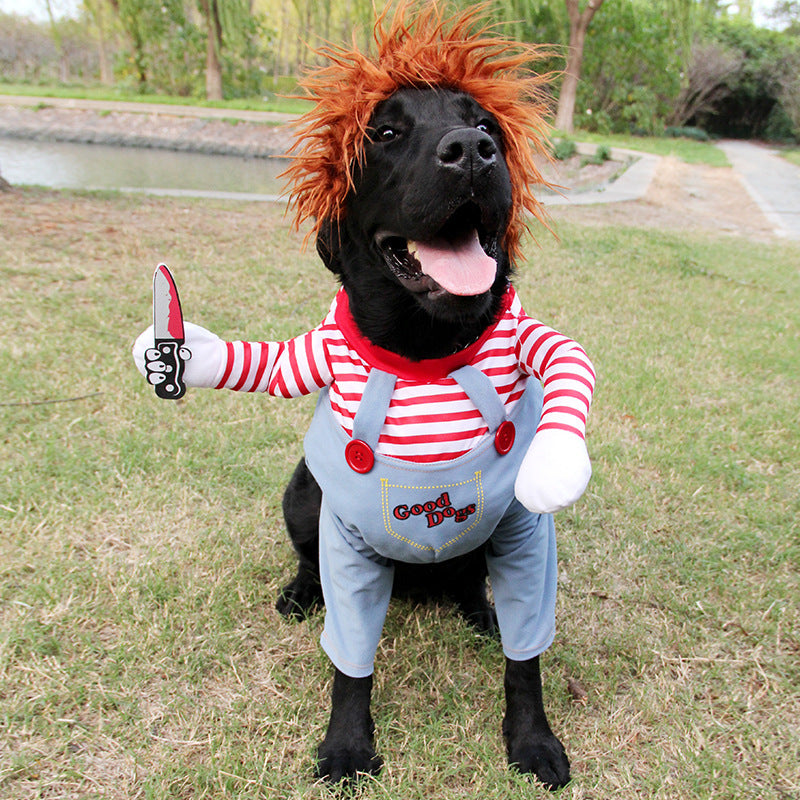 Halloween Pet Costume Good Dogs & Horeman