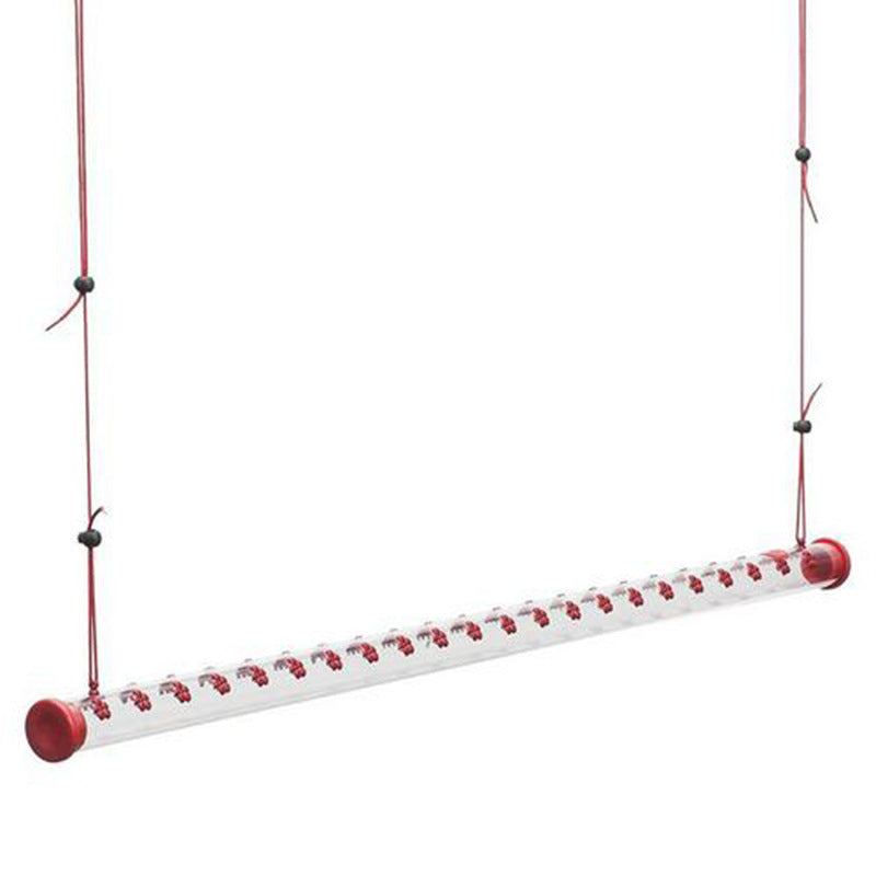 Hanging Red Tube Feeder Flower