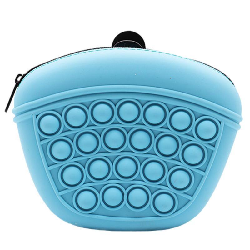 Silicone Dog Treat Bag With Fidget Fun
