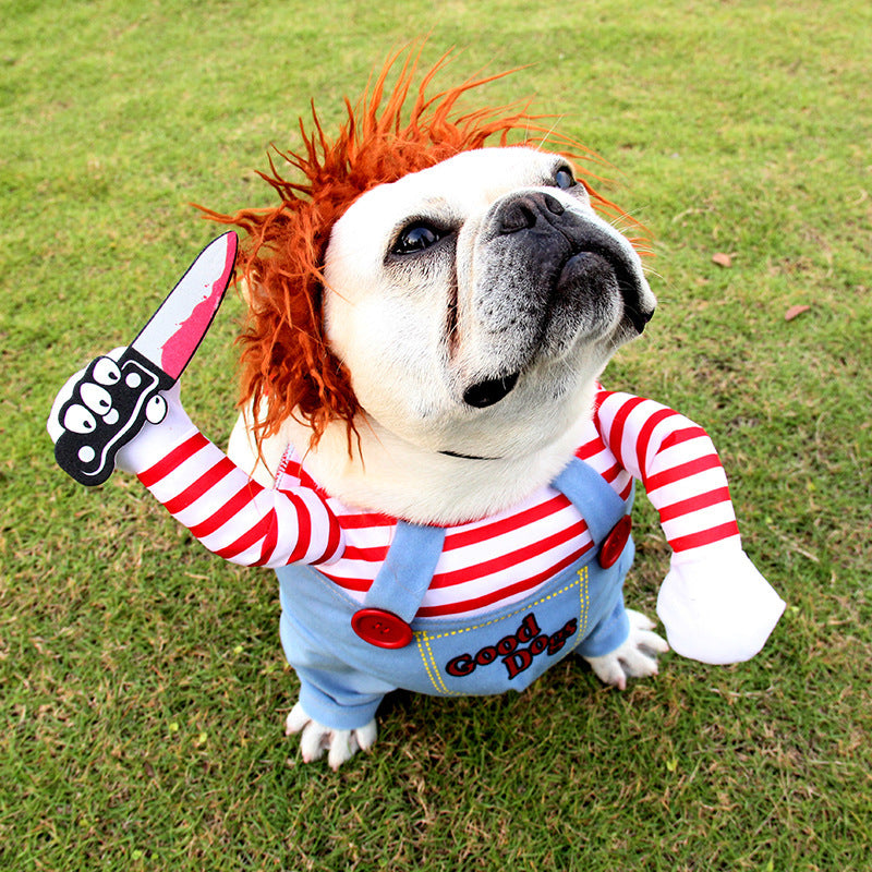 Halloween Pet Costume Good Dogs & Horeman