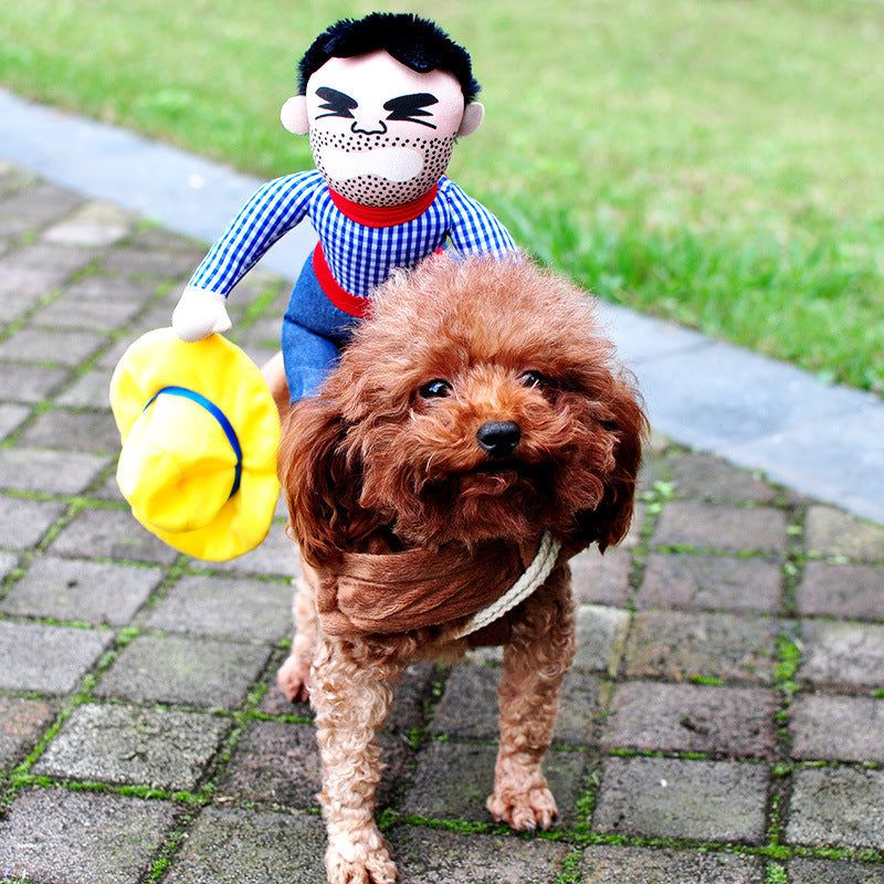 Halloween Pet Costume Good Dogs & Horeman