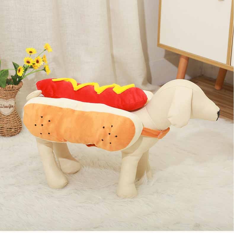 Pet Clothing Hot Dog
