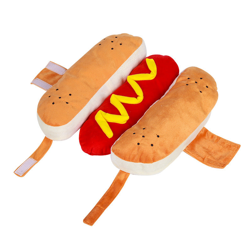 Pet Clothing Hot Dog