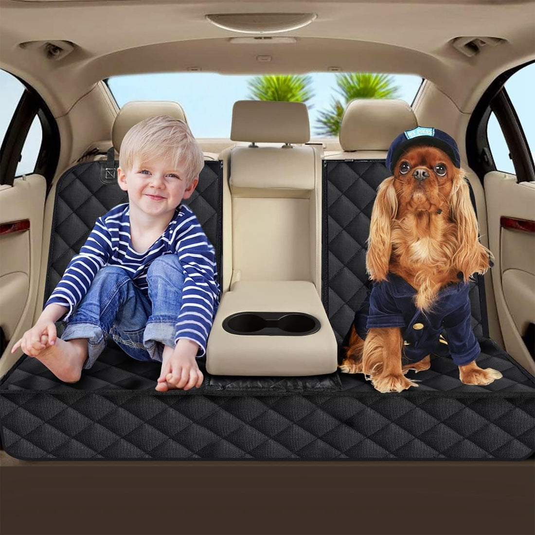 Rear Car Seat Cover for Pet Travel