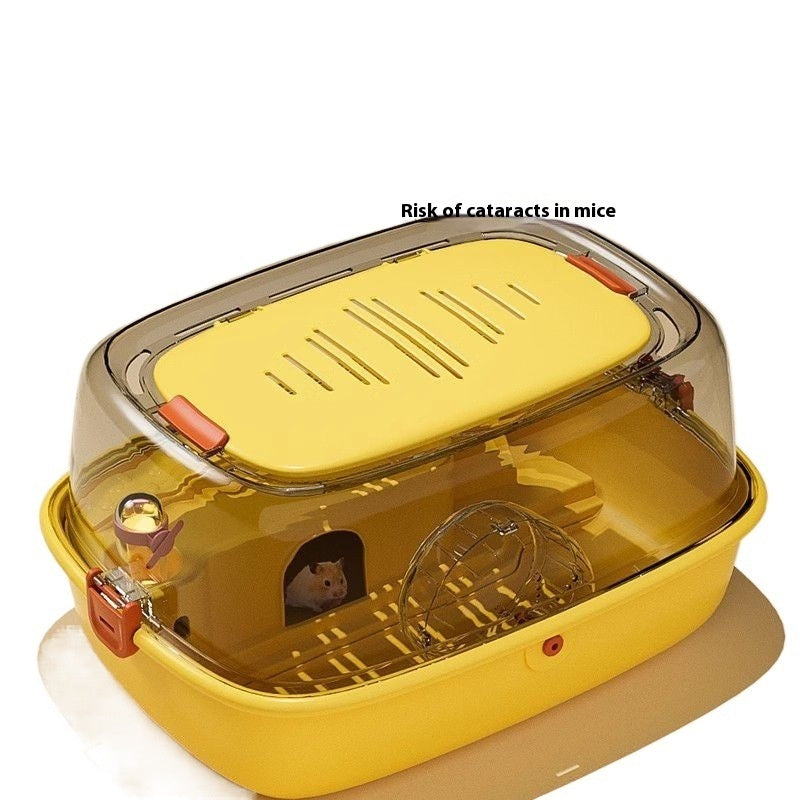 Hamster Oversized Transparent Acrylic Cage