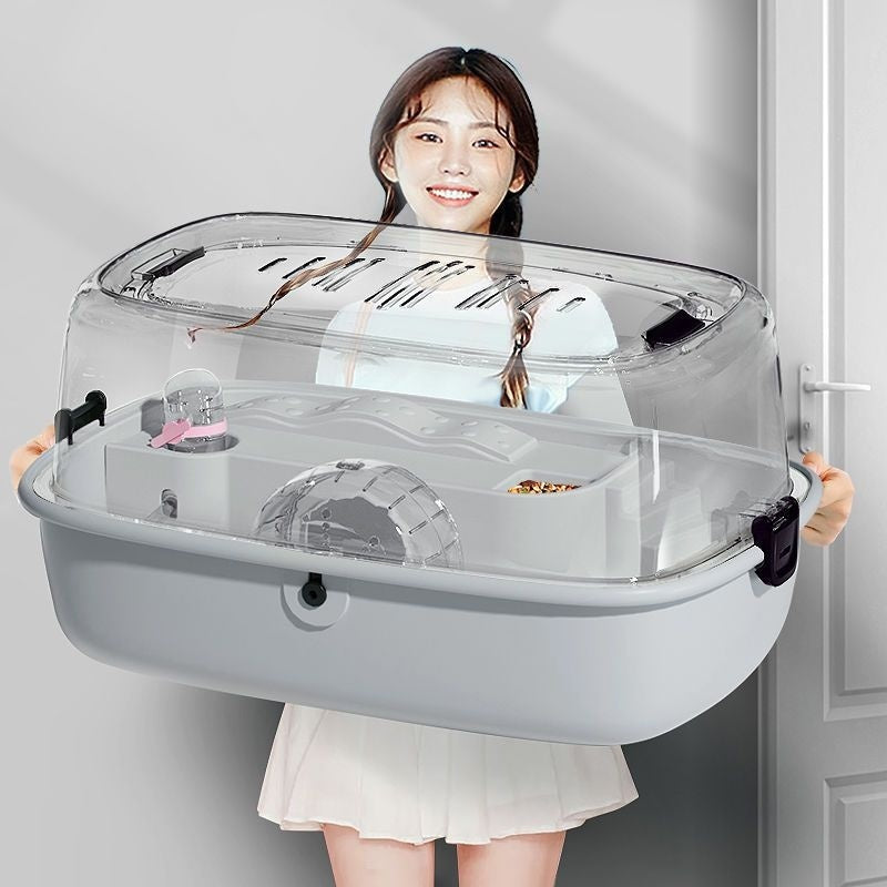 Hamster Oversized Transparent Acrylic Cage