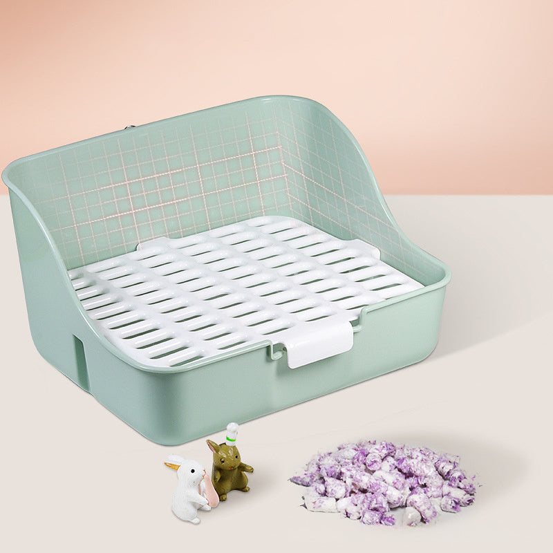 Rabbit Litter Box Bunny Corner Toilet Box