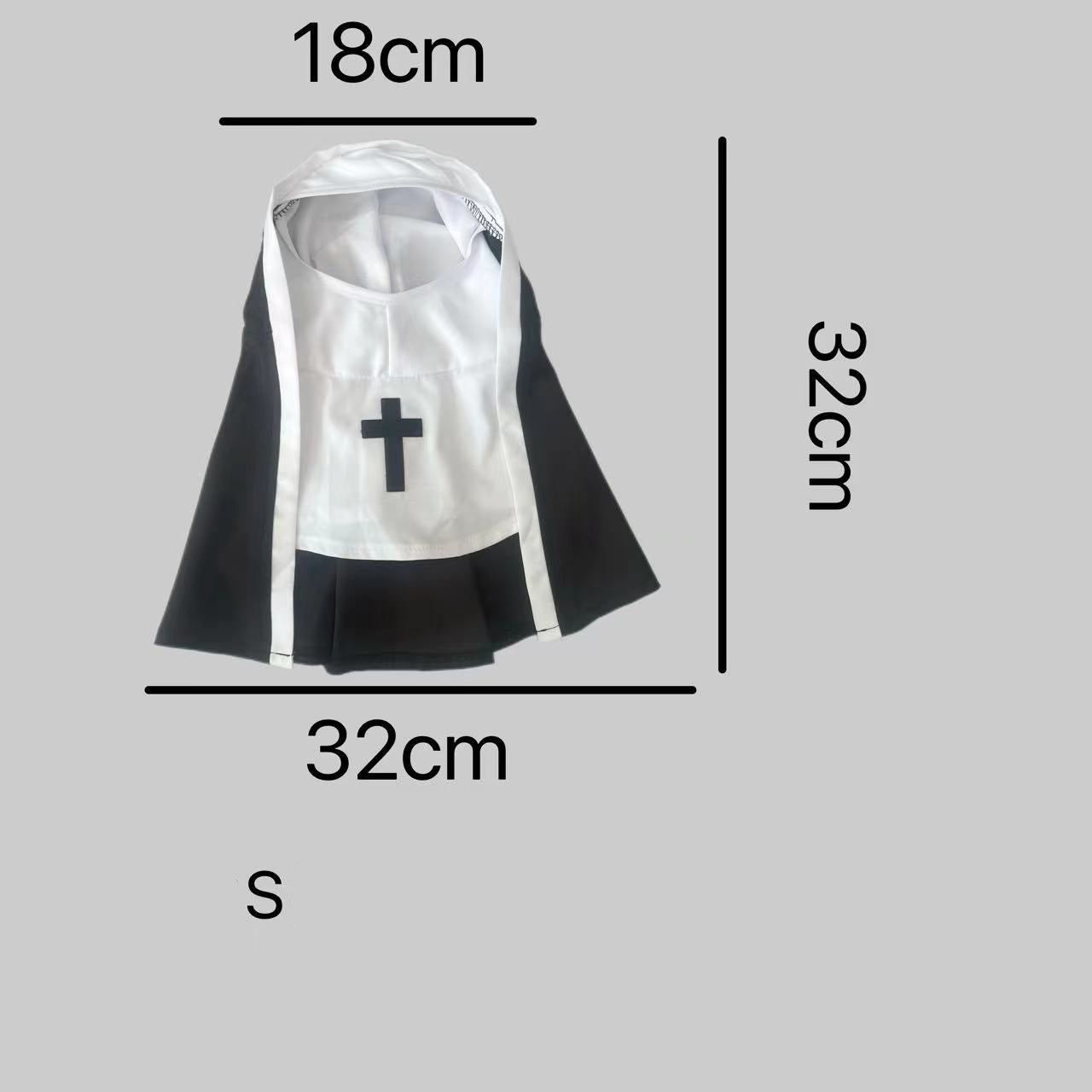 Nun Costume For Dogs & Cats