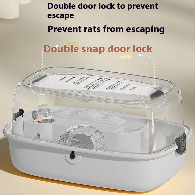 Hamster Oversized Transparent Acrylic Cage