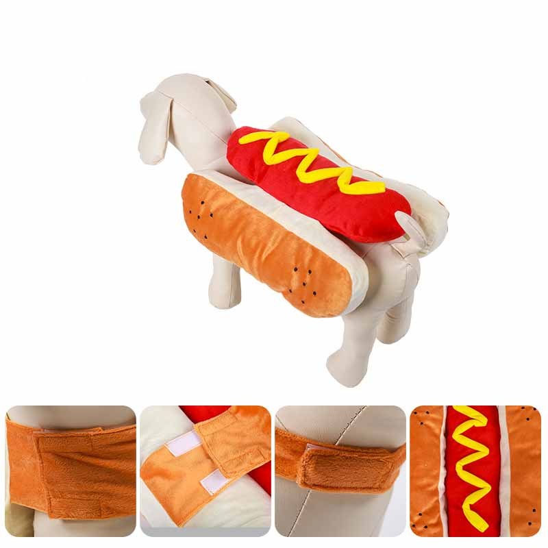 Pet Clothing Hot Dog