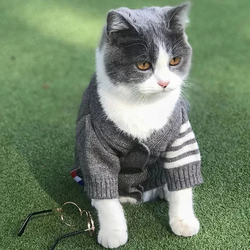 Pet Cardigan Sweater