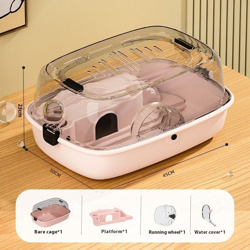 Hamster Oversized Transparent Acrylic Cage